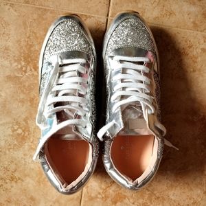 Kate Spade sparkly sneakers